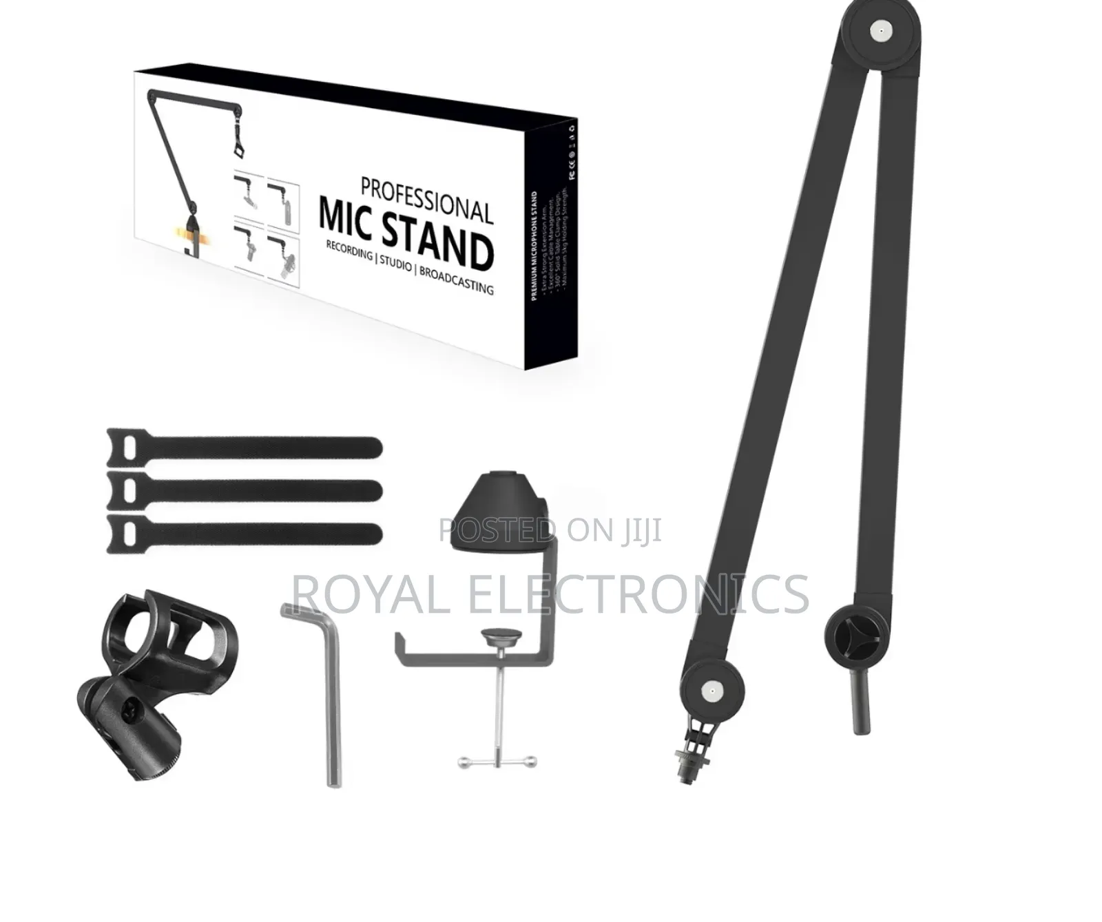 Professional Adjustable Microphone Stand (እስከ 5kg መሸከም የሚቺል )