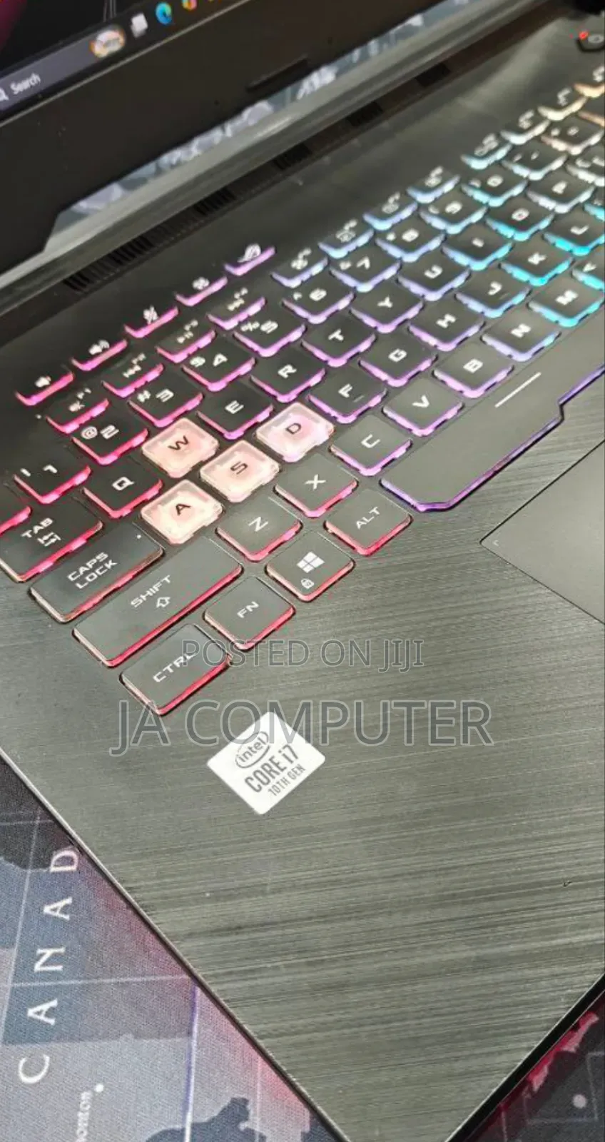 New Laptop Asus ROG Strix G15 16GB Intel Core I7 SSD 512GB