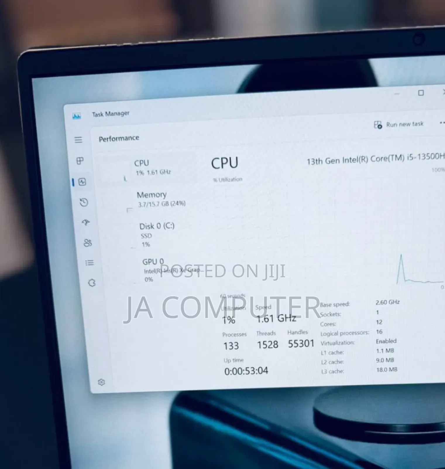 New Laptop HP Pavilion 15 16GB Intel Core I5 SSD 1T