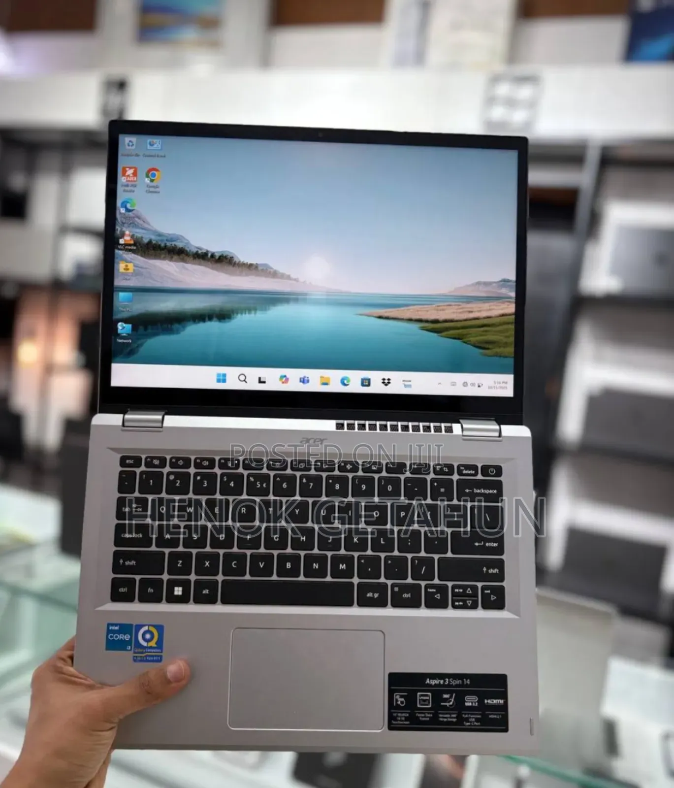 New Laptop Acer Aspire 3 8GB Intel Core I3 SSD 256GB