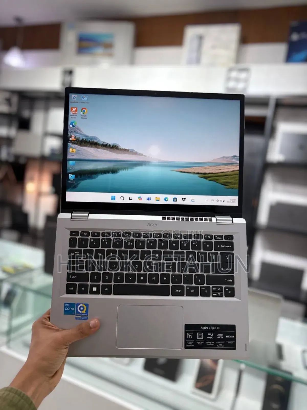 New Laptop Acer Aspire 3 8GB Intel Core I3 SSD 256GB