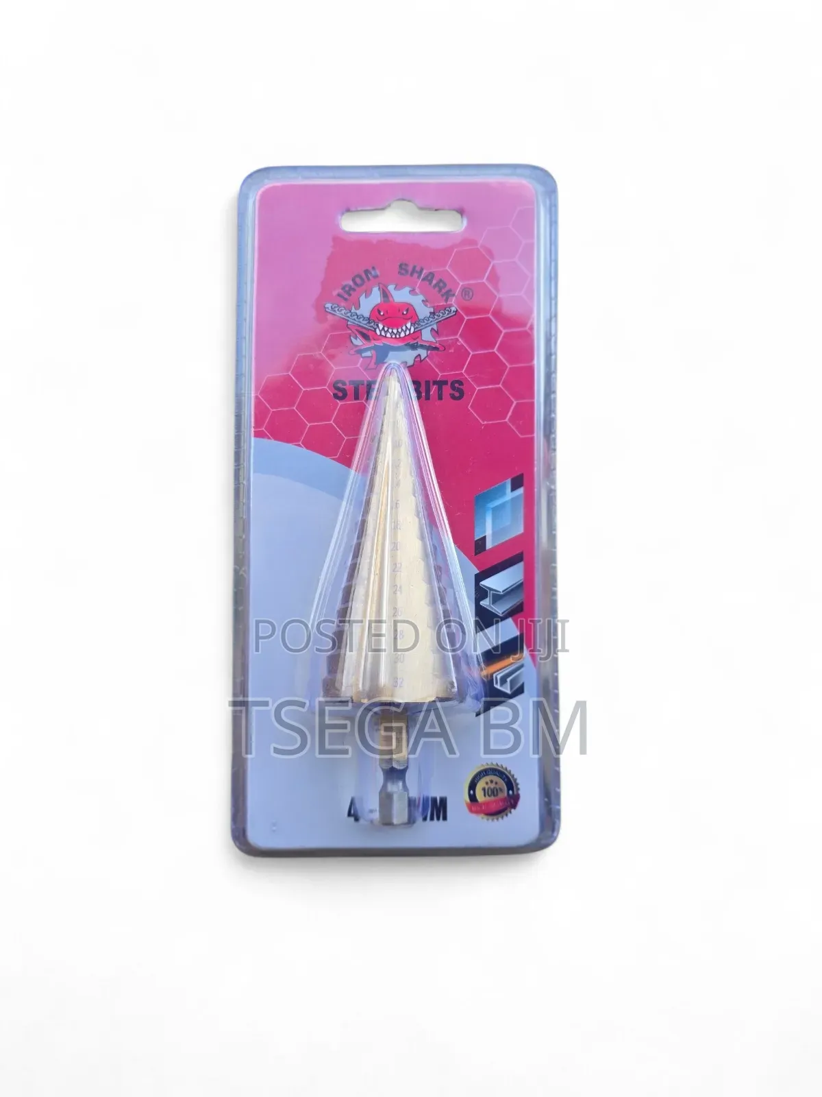 Ironshark 4mm-32mm Step Drill Bit