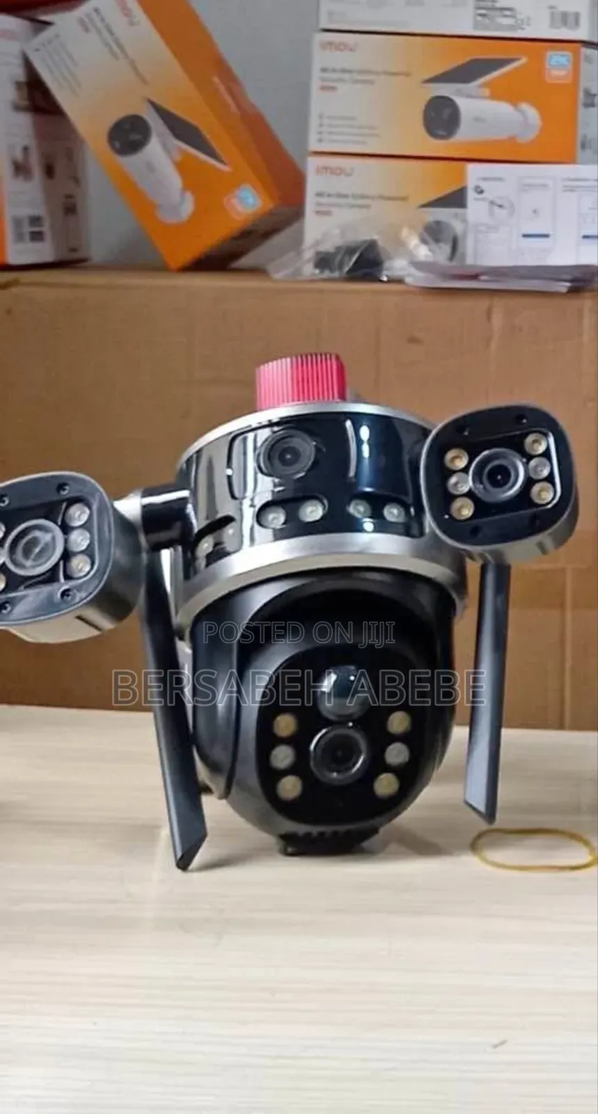 3600 Rotation Security Camera