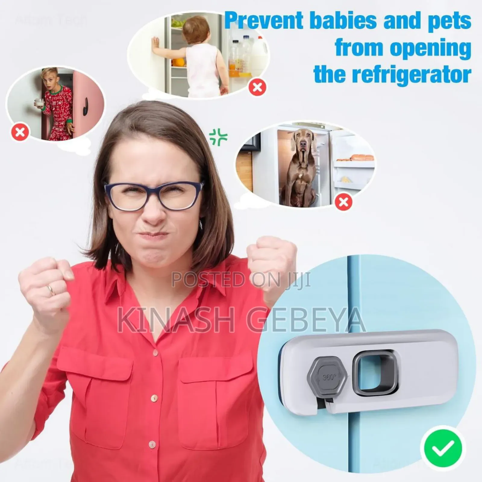 Self Adhesive Child Safety Lock