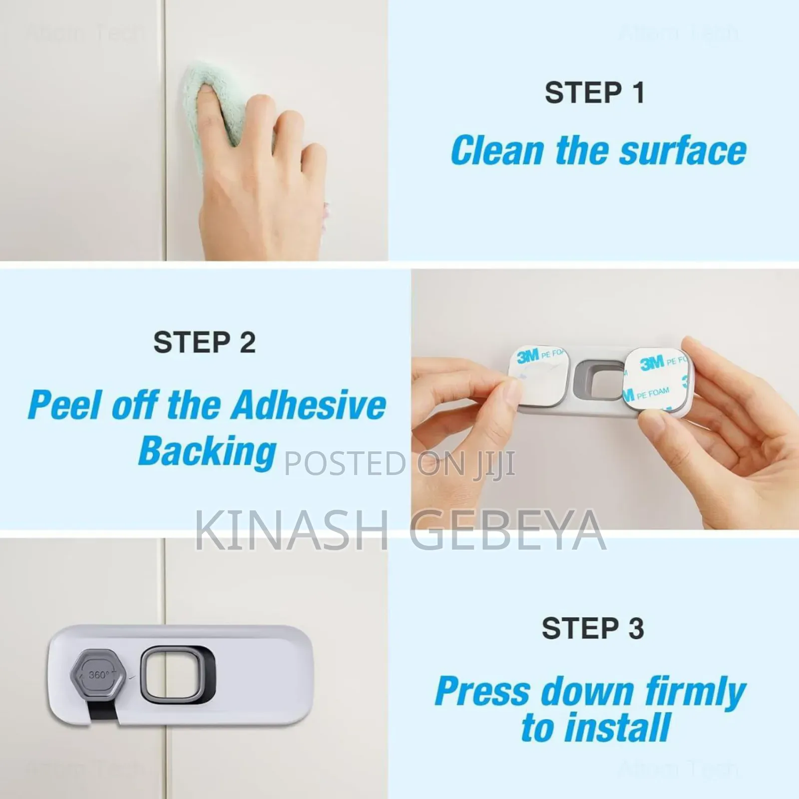 Self Adhesive Child Safety Lock