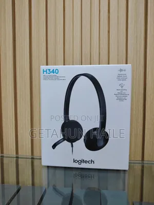 Photo - Logitech H340 Usb Pc Headset With Noise Canceling Mic