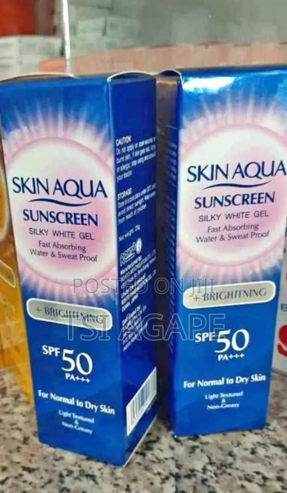 Aqua Skin Sunscreen + Moisturizer