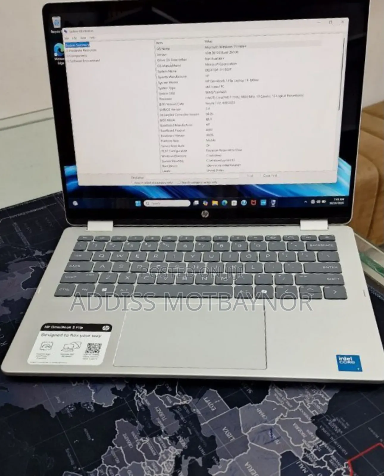 New Laptop HP Envy X360 16GB Intel Core I7 SSD 512GB