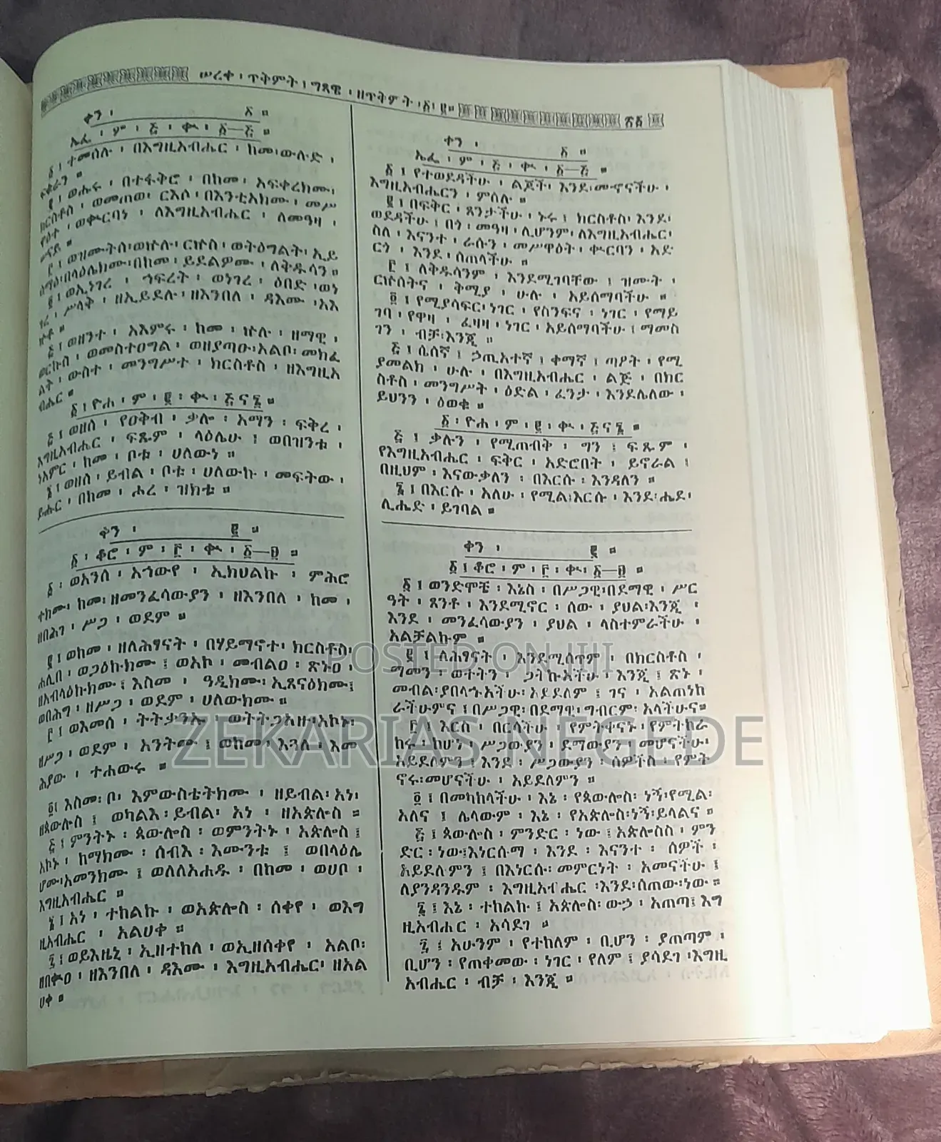 መጽሐፈ ግጻዌ በኢትዮጵያ ኦርቶዶክስ ተዋሕዶ ቤተ ክርስቲያን ሊቃውንት ጉባኤ