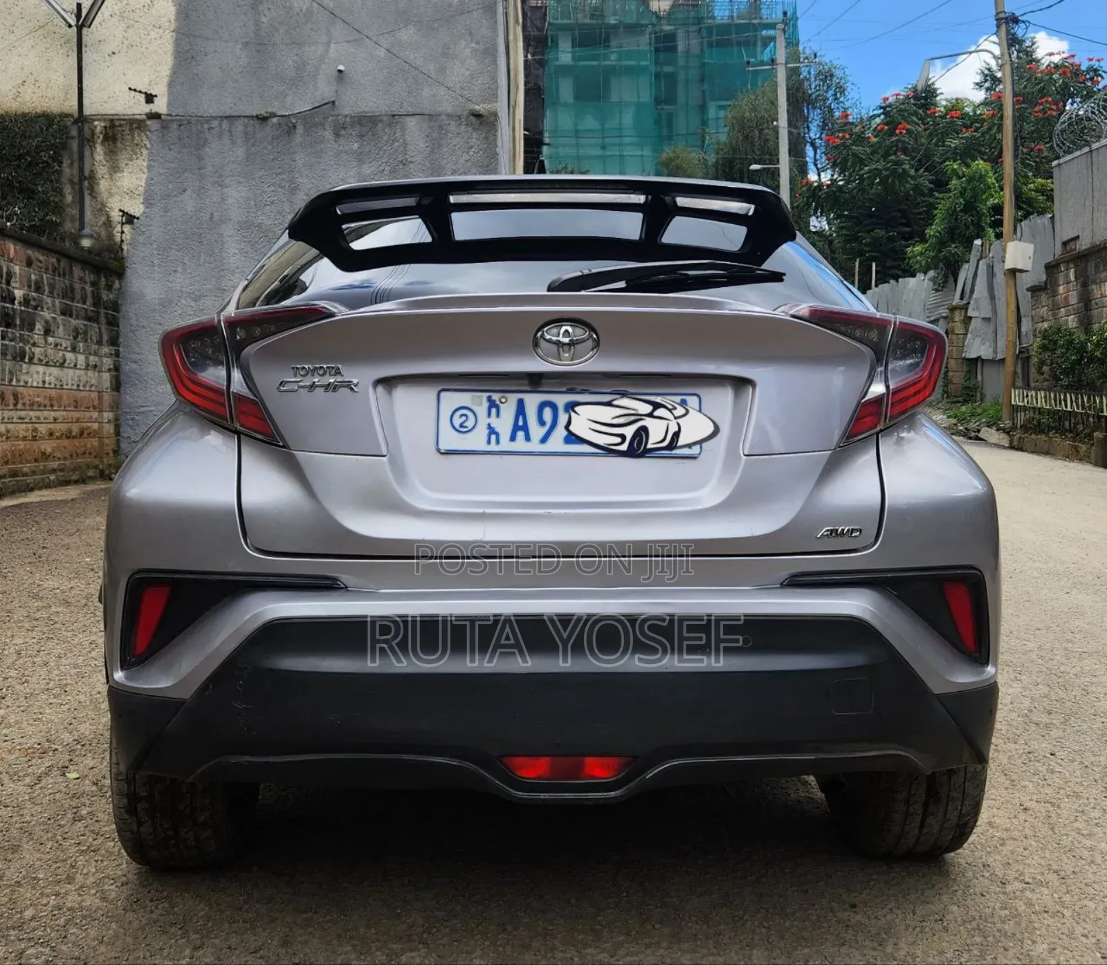 Toyota C-HR 2017 Gray