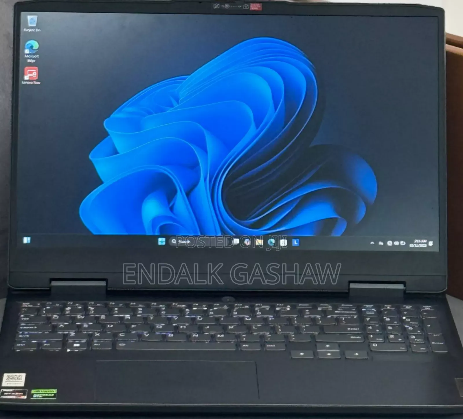 New Laptop Lenovo Ideapad 3 16GB AMD Ryzen 7 SSD 512GB