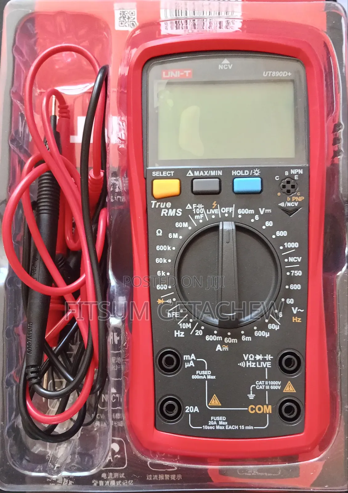 Uni-t Ut890d+ Digital Multimeter