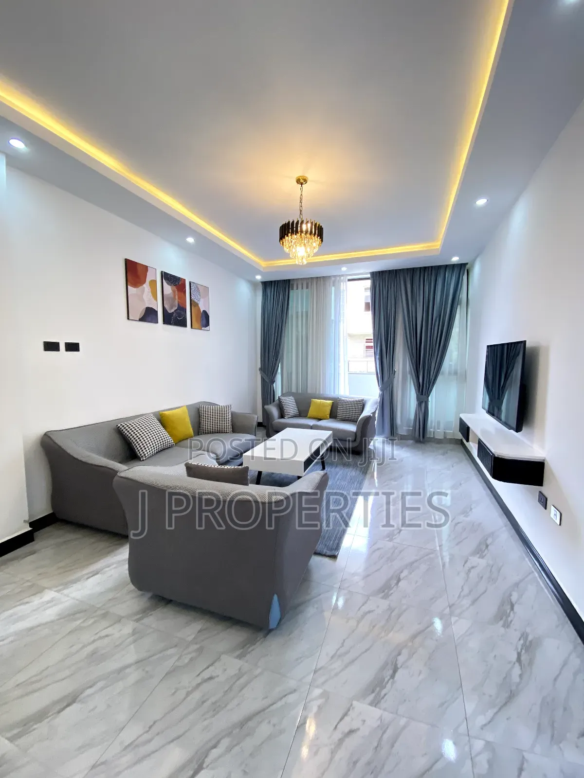Furnished 3bdrm Apartment in Bole for rent