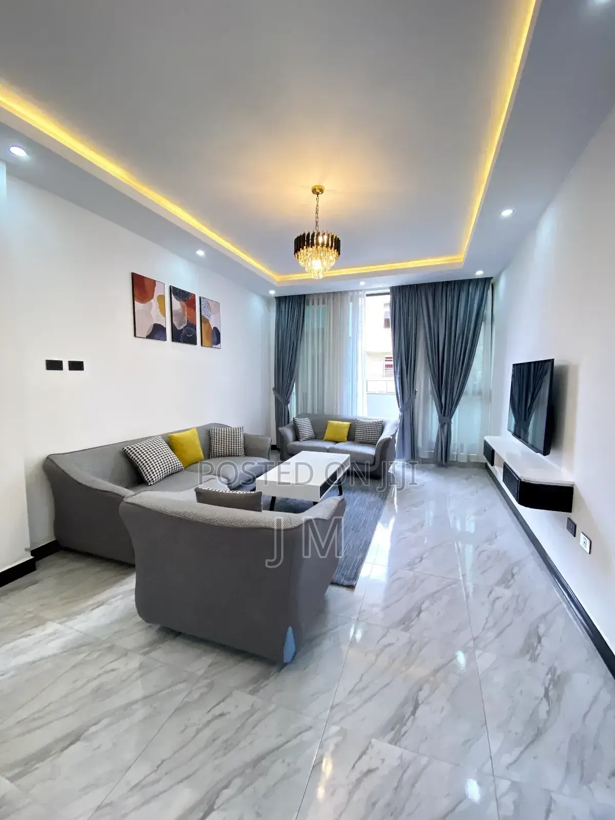 Furnished 3bdrm Apartment in Bole for rent
