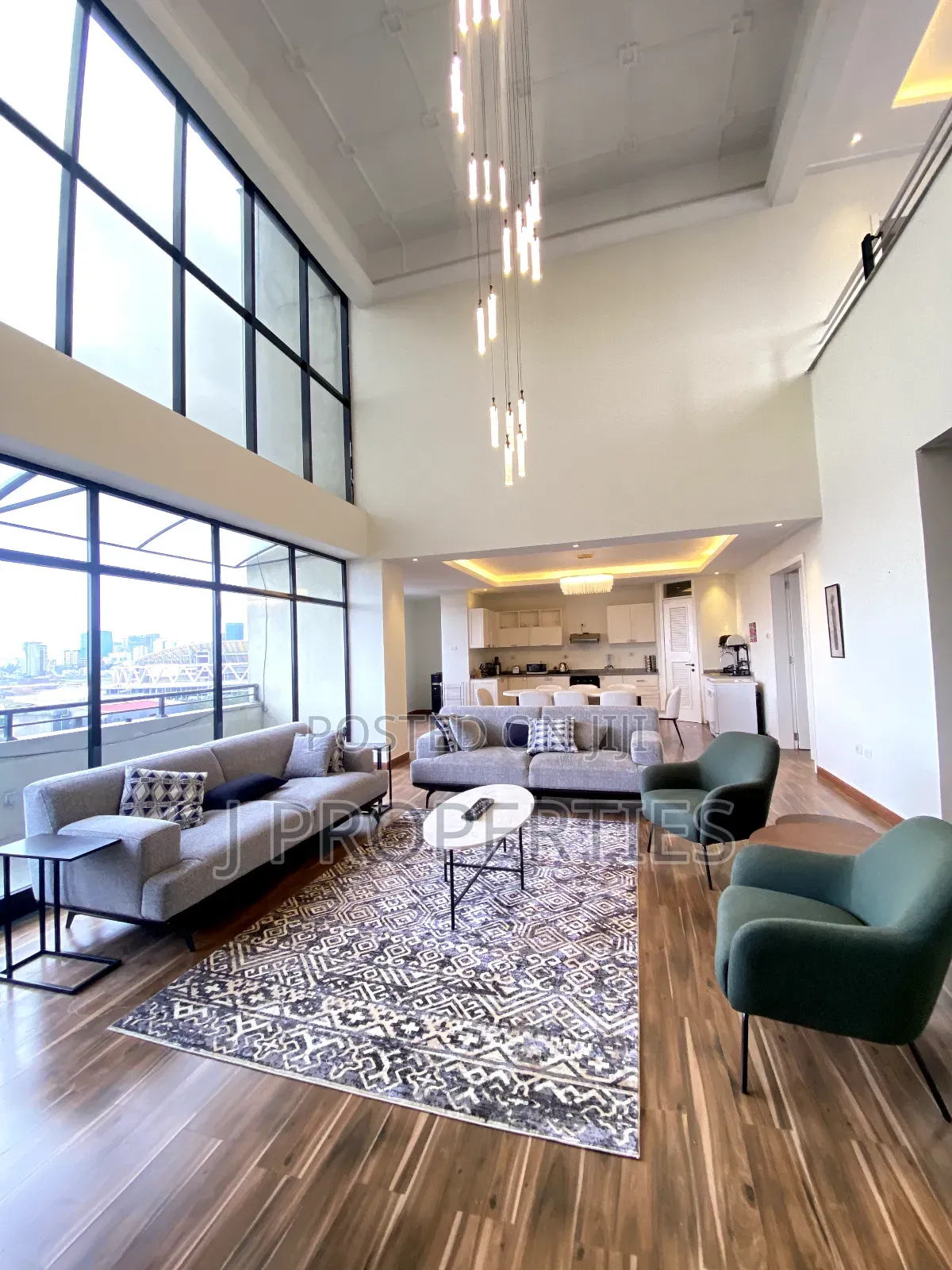 Furnished 4bdrm Duplex in Bole for rent