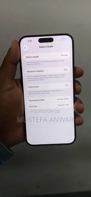 Apple iPhone 15 Pro Max 256 GB Blue