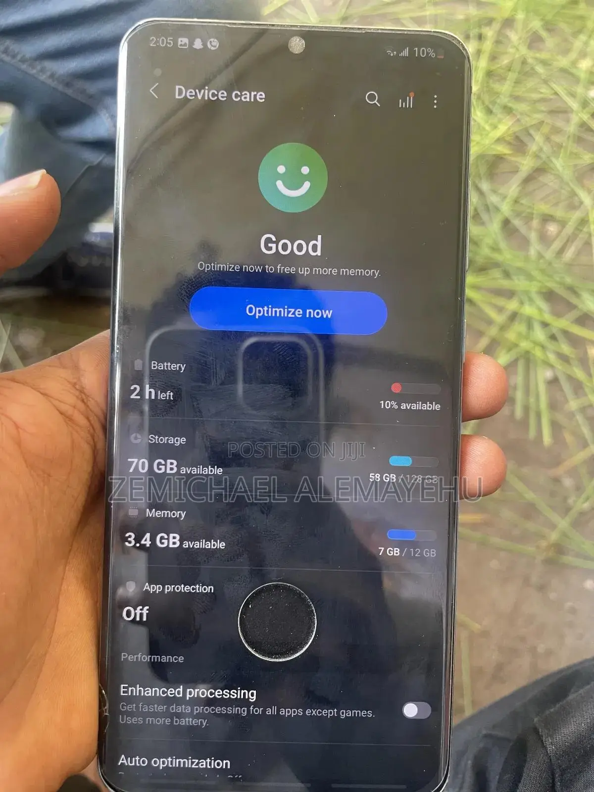 Samsung Galaxy S20 Ultra 5G 128 GB Silver