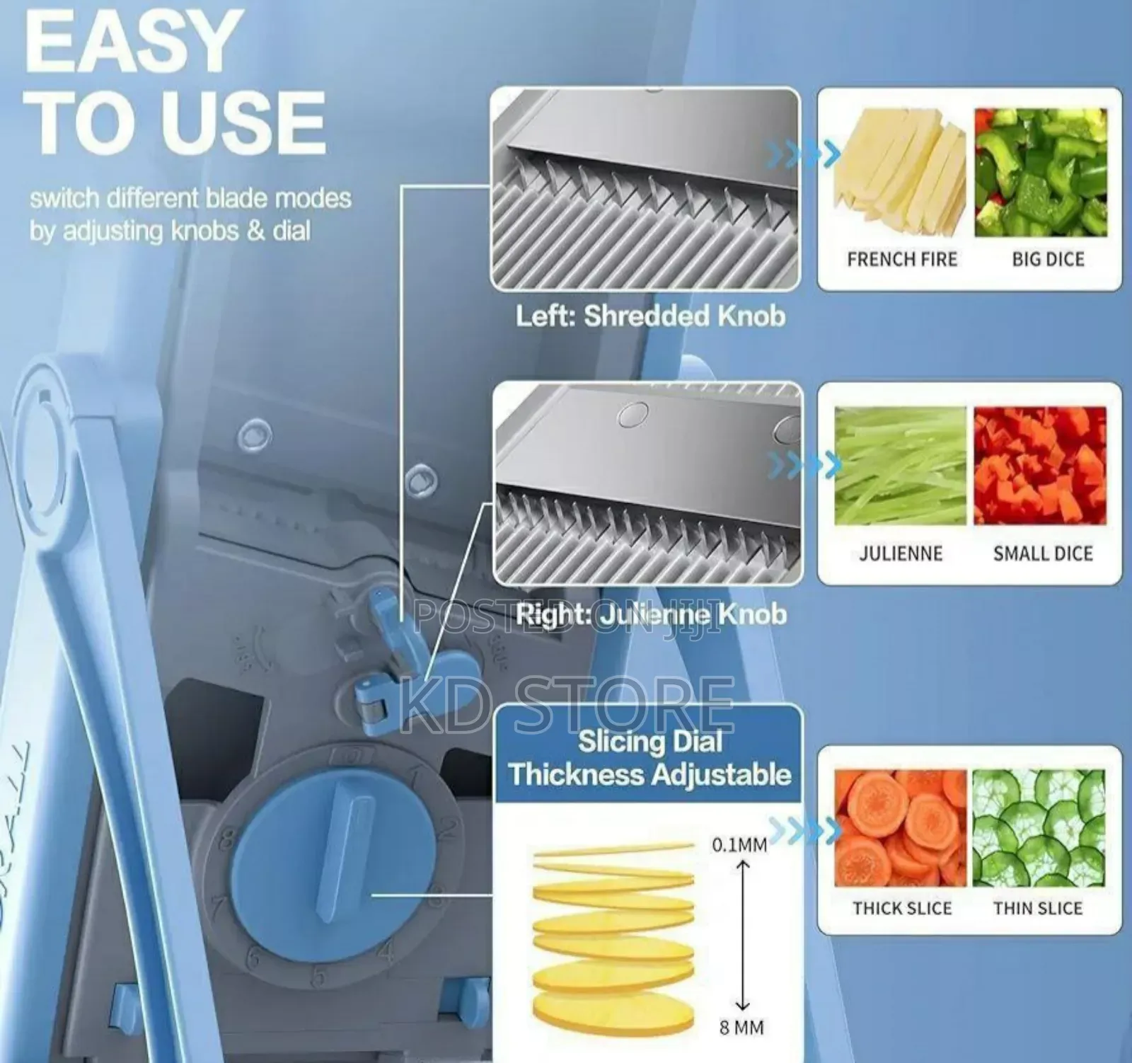 Multifunctional Vegetable Cutter