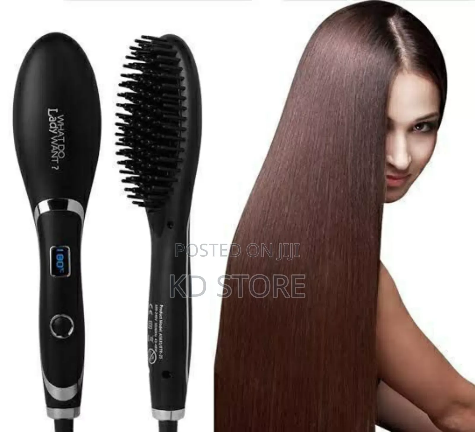 Pro Gemei Professional Hair Straightner Brush