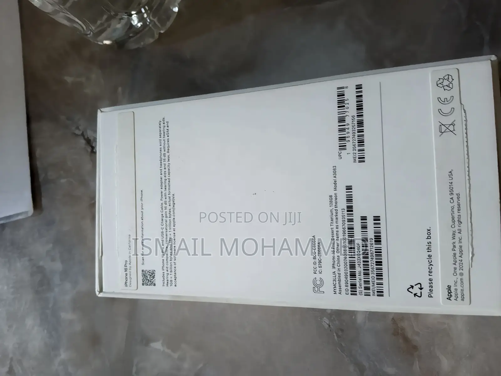 New Apple iPhone 16 Pro 128 GB