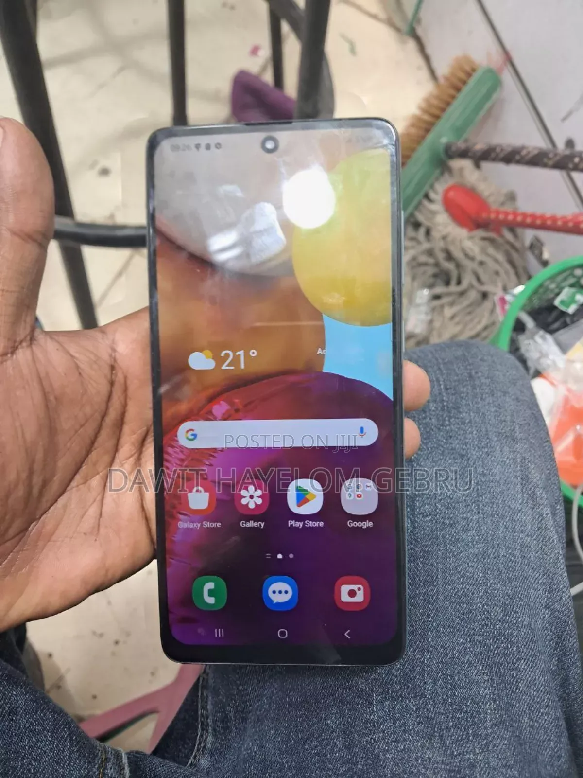 Samsung Galaxy A71 128 GB Blue