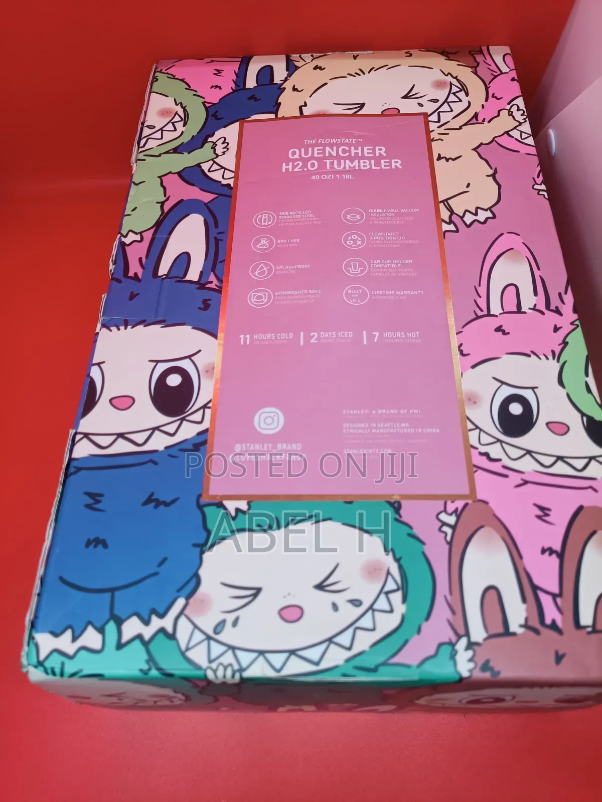 Stanley1913 × Loveshackfancy × Labubu Quencher H2.0 Tumbler