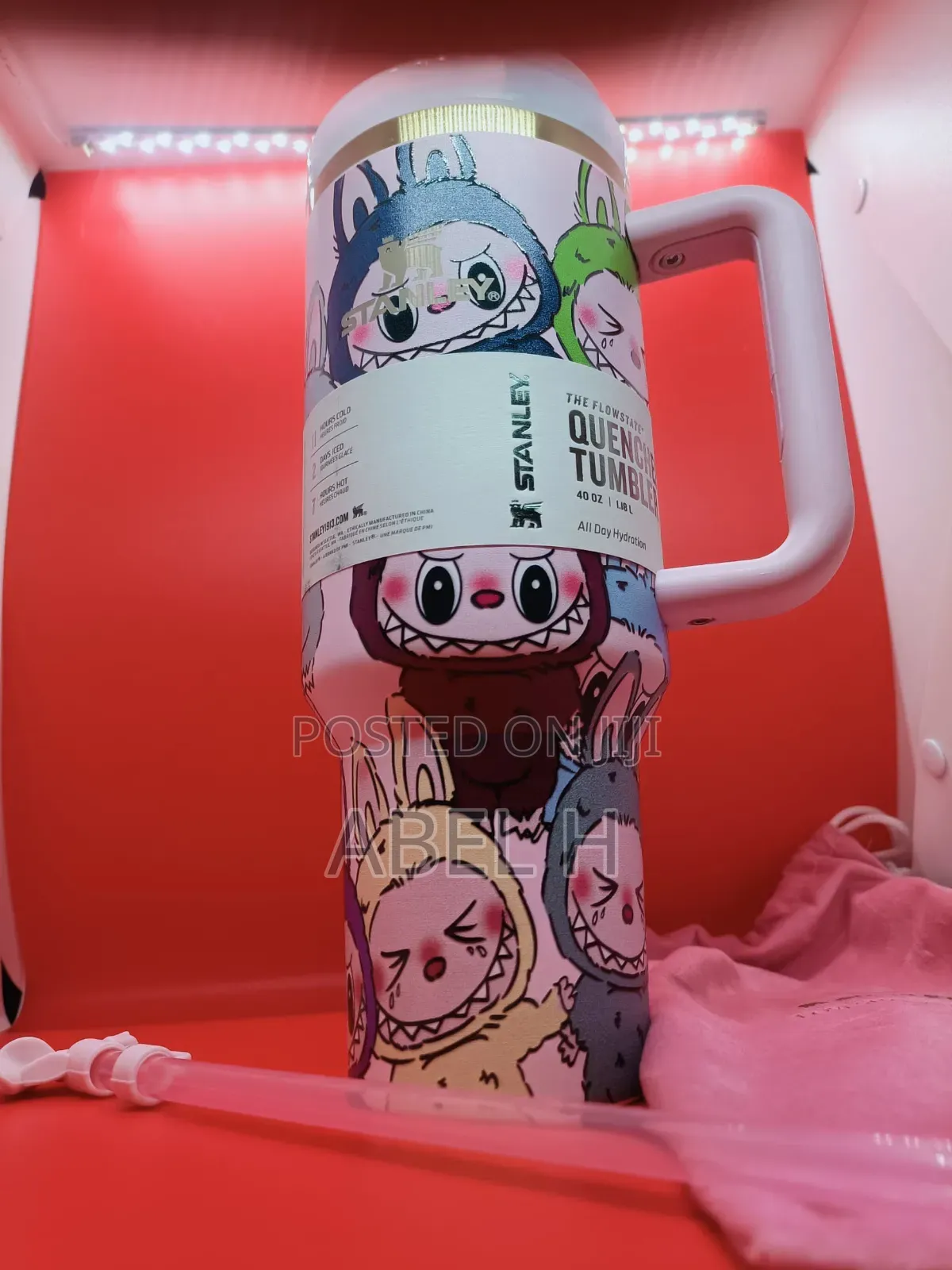 Stanley1913 × Loveshackfancy × Labubu Quencher H2.0 Tumbler