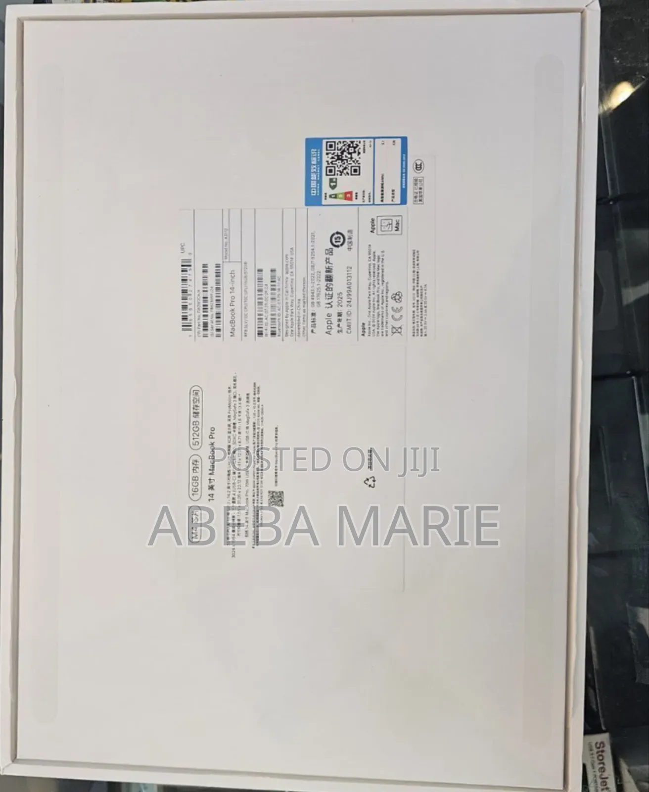 New Apple MacBook Pro 2024 M4 14-Inch 16GB Apple M4 Pro SSD 512GB