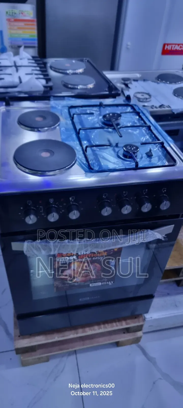 Melan Italy Ovens 60. Gas Electric Ovens Cookers