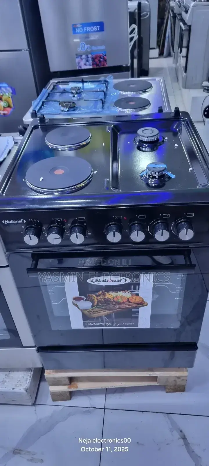 National Ovens Gas Electric Cookers Ovens 60.Cm Delivery