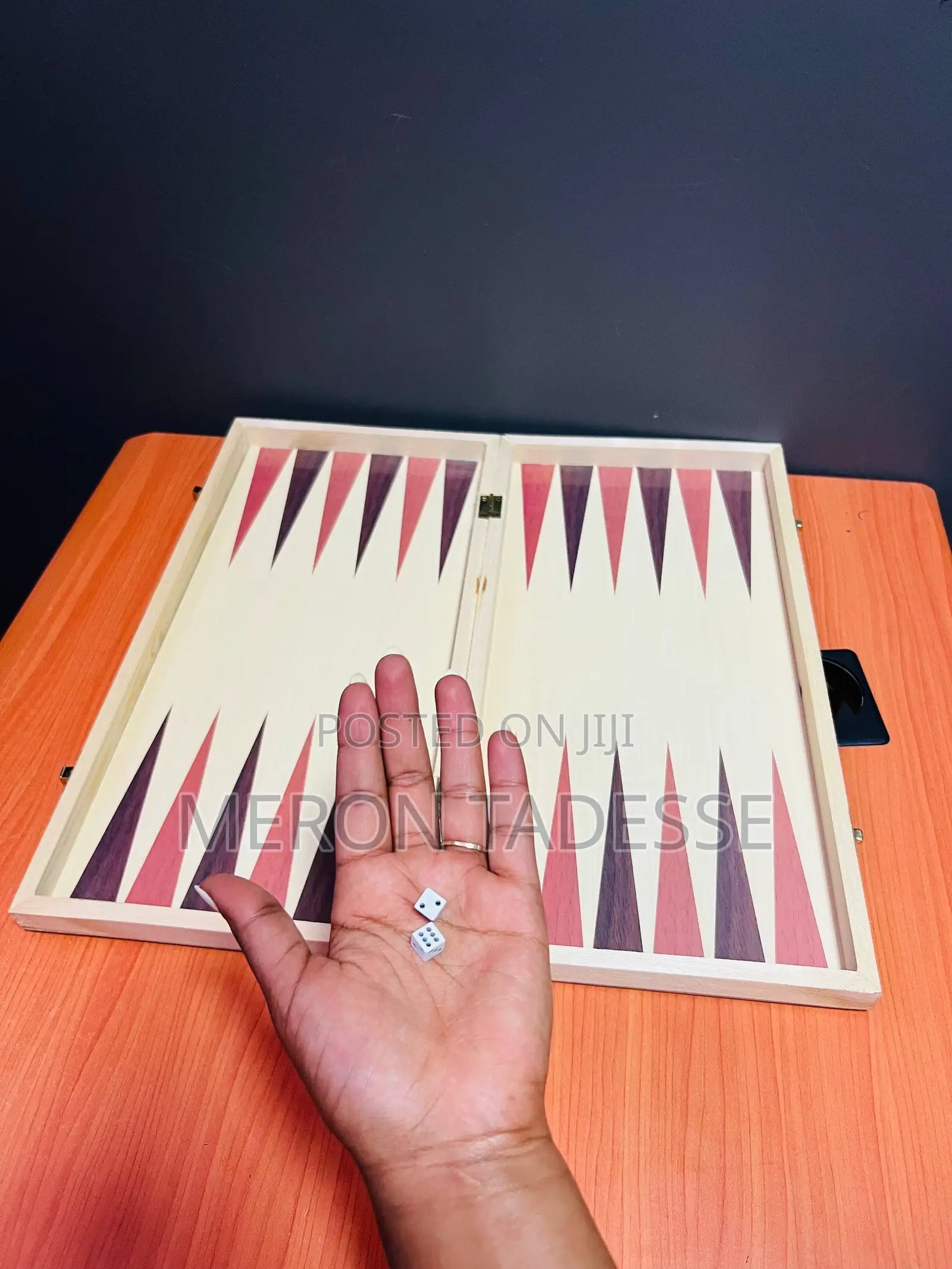 3in1 Wooden Game | [Chess+ Checkers + Backgammon ] ቼዝ + ዳማ +ባክጋመን ]