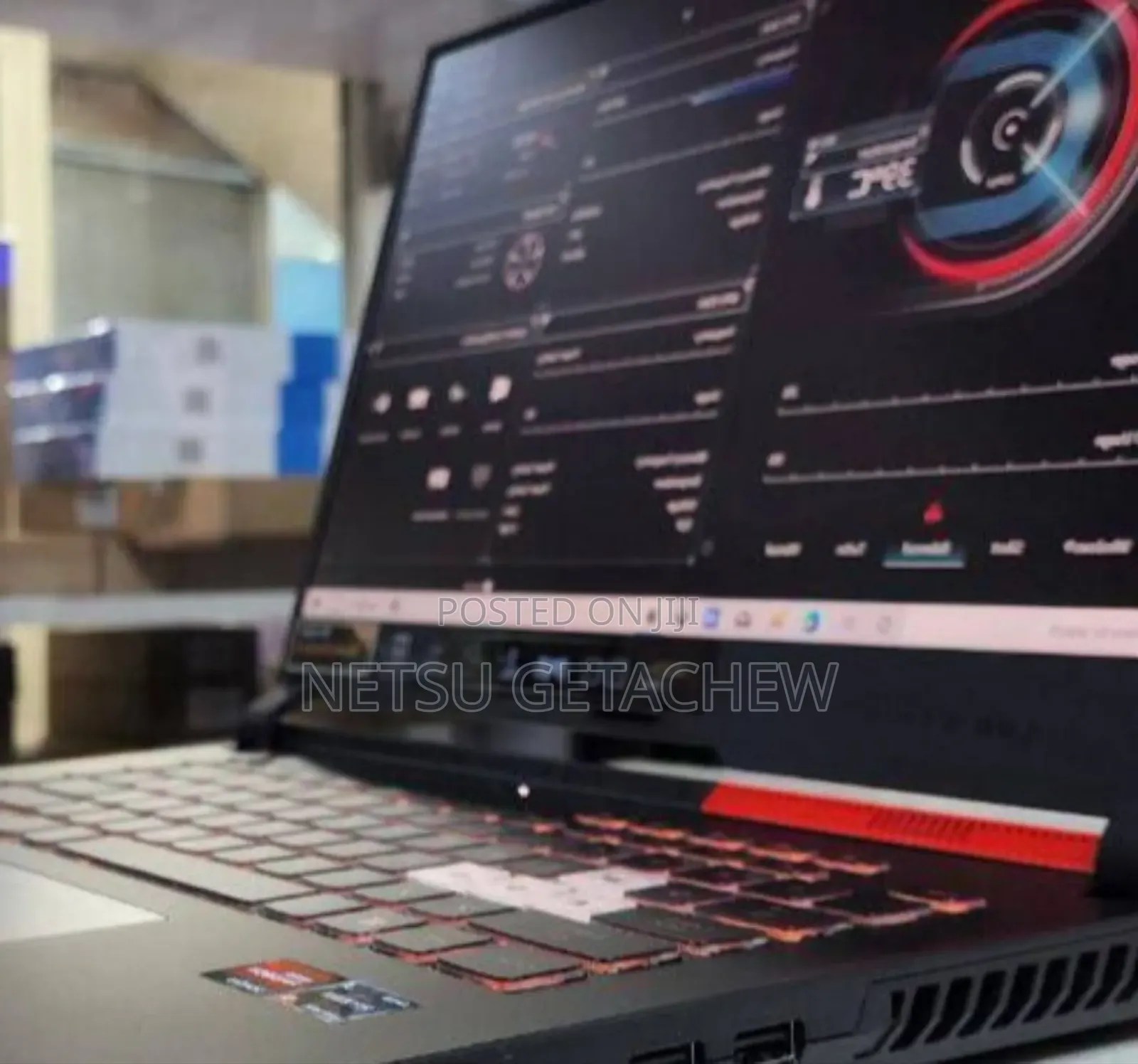 New Laptop Asus ROG Strix G15 G512 16GB AMD Ryzen 9 SSD 512GB