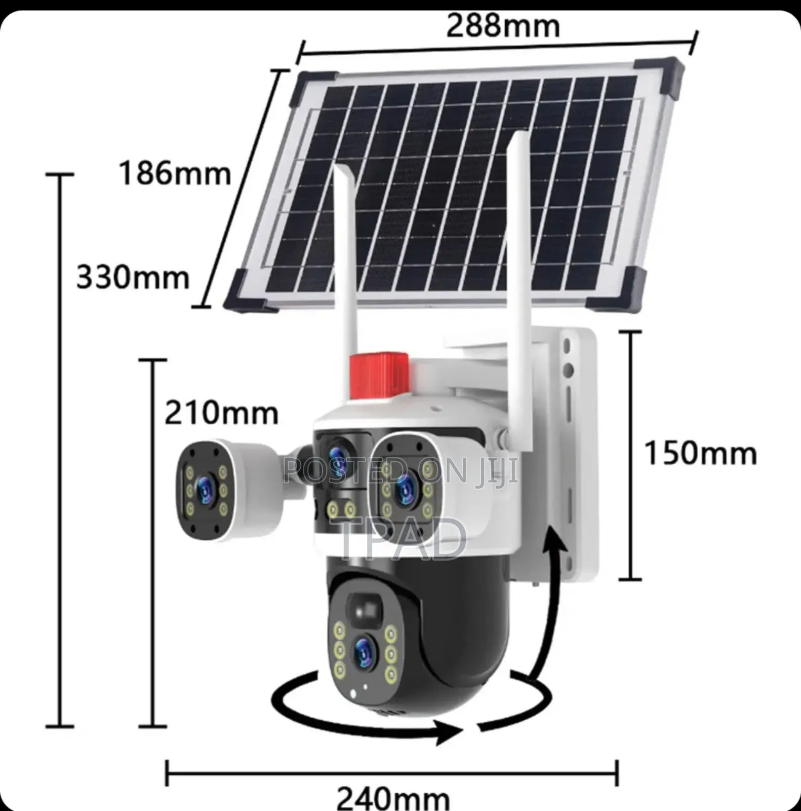 Solar Ai PTZ Security Camera