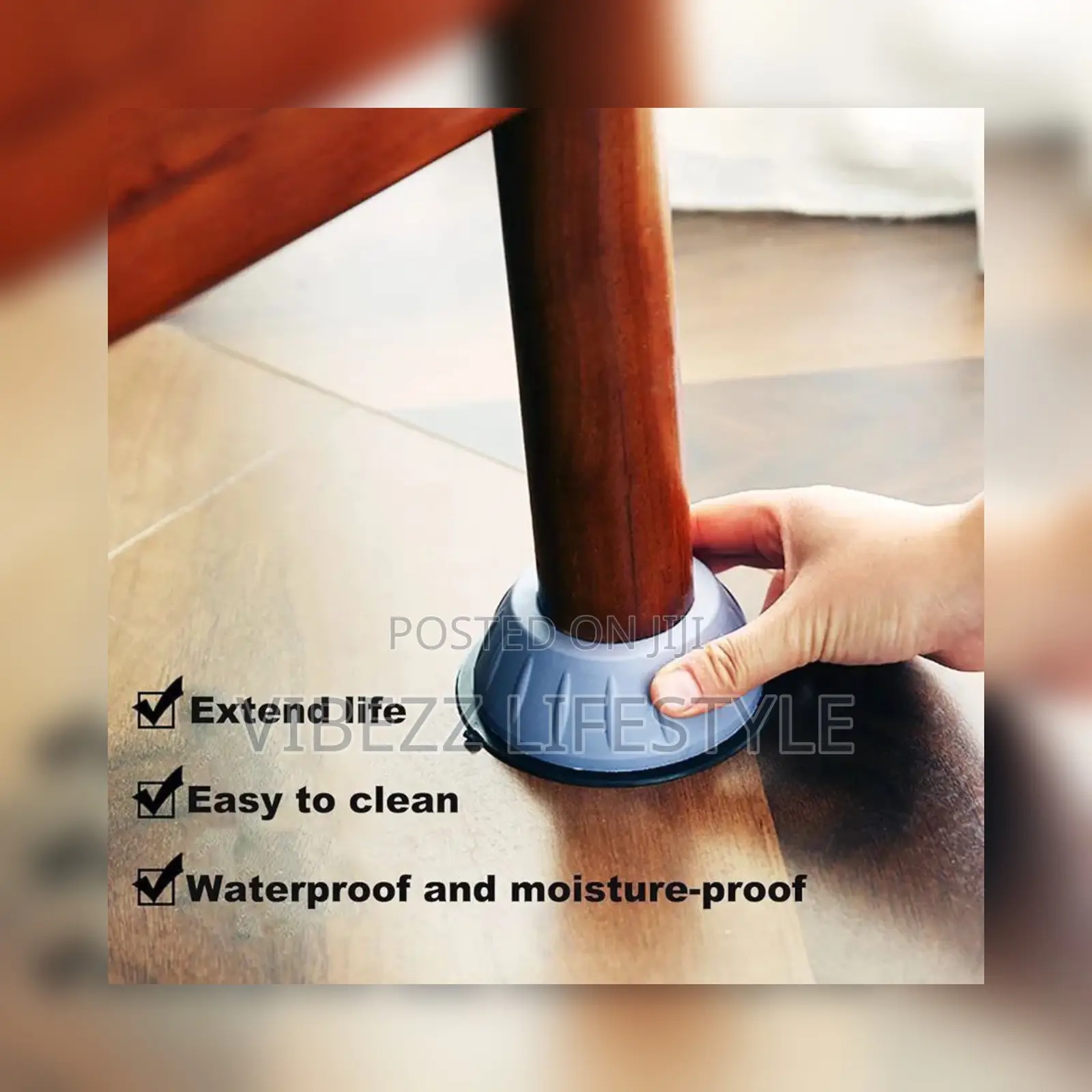 Universal Washing Machine Support Pads - Shock Proof Non-Slip Base