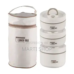  Isolated Lunch Box With Bag