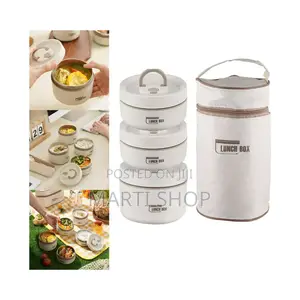  Isolated Lunch Box With Bag