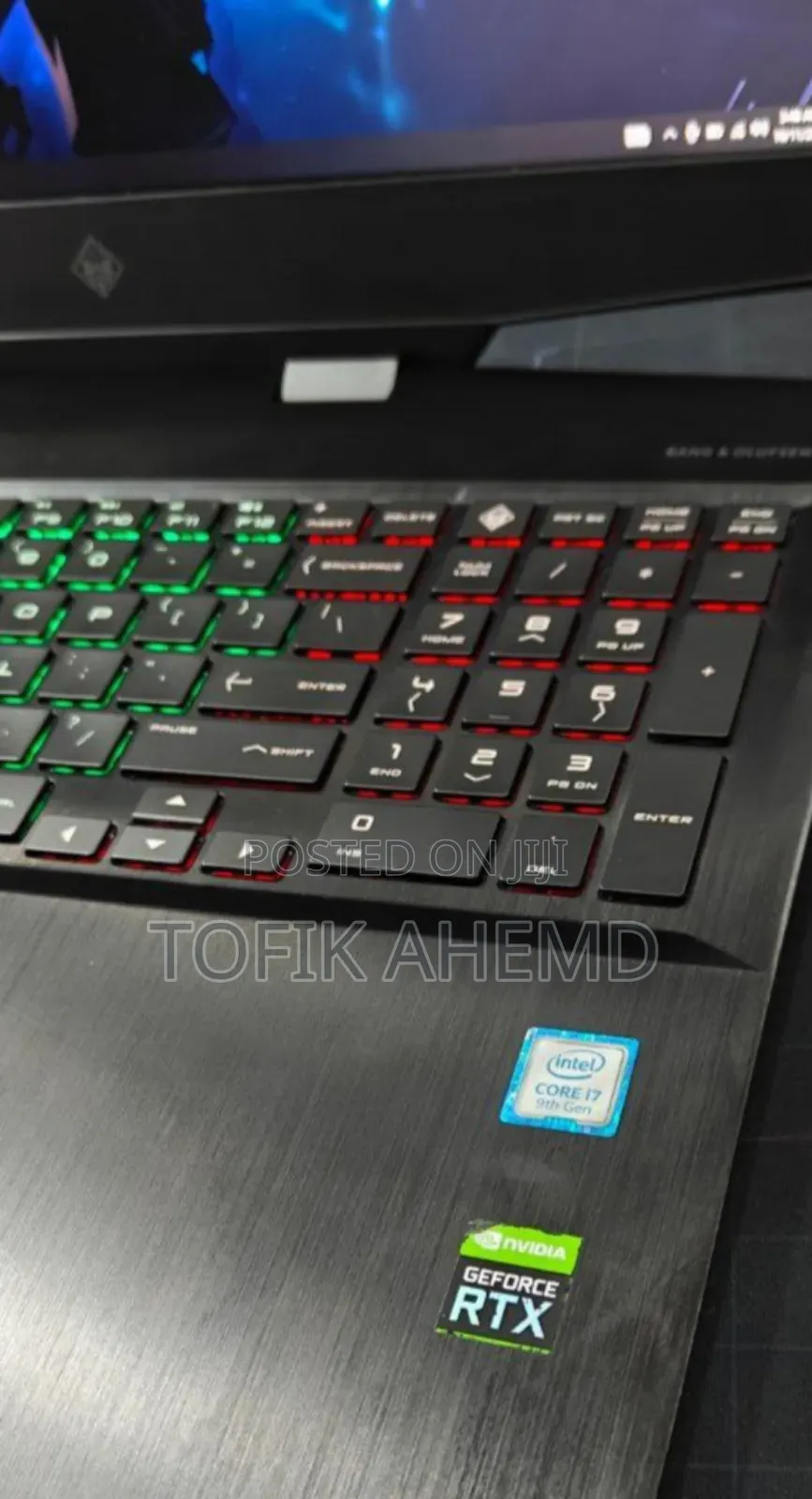 New Laptop HP Omen 15 4GB Intel Core I9 SSD 1T