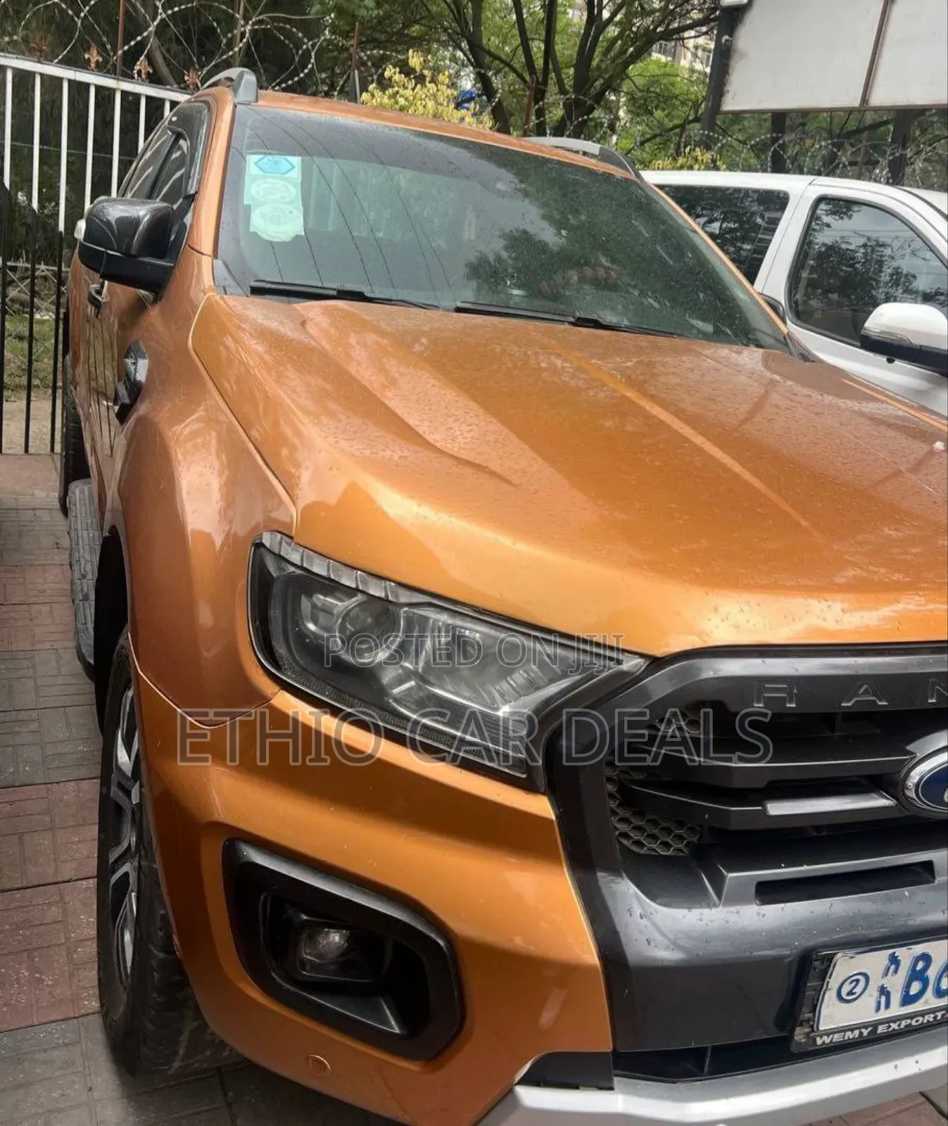 Ford Ranger Wildtrak 2020 Orange