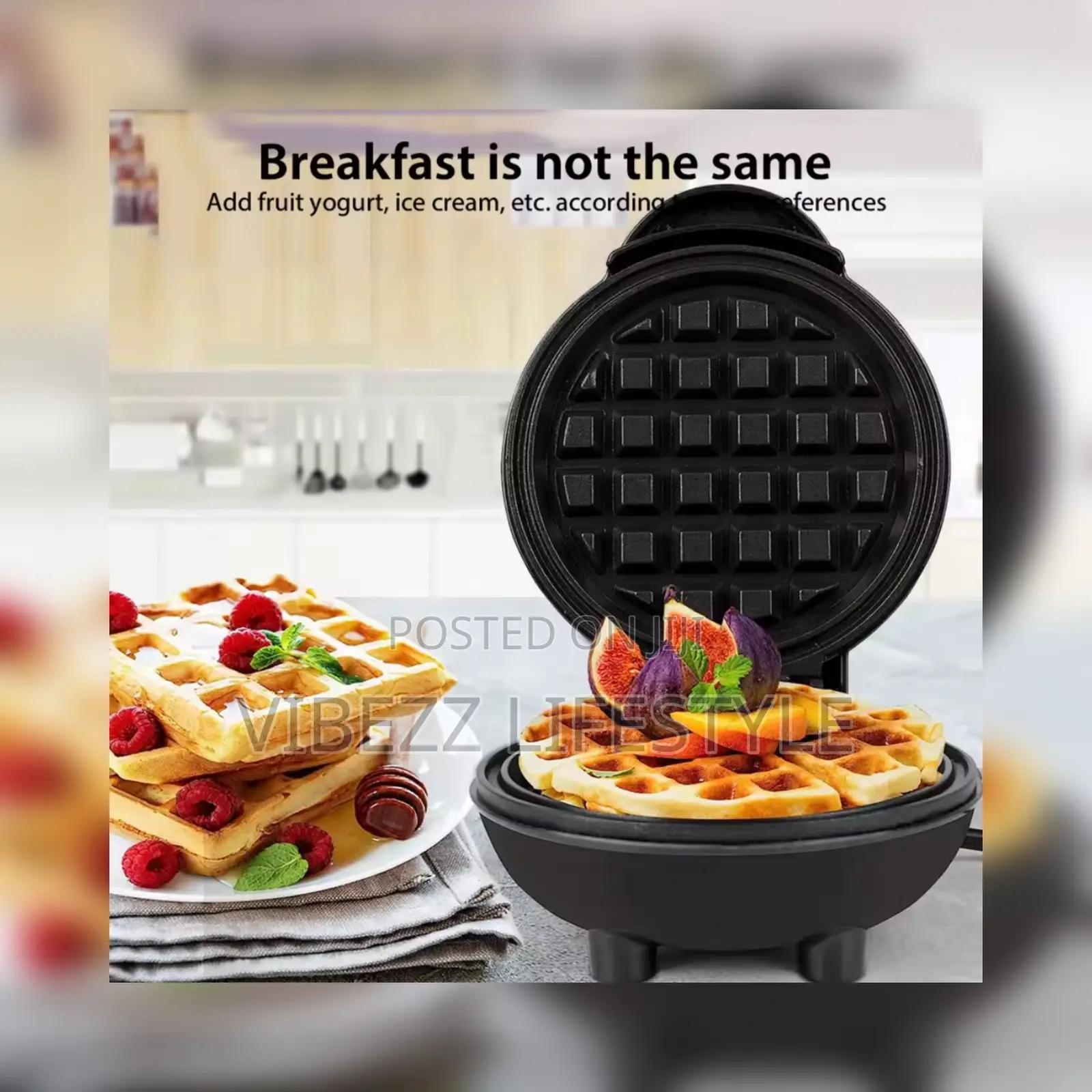 Portable Waffle Baker