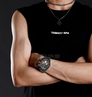 Naviforce Apex Wristwatch for Men's Business Style Luxury Black Watch