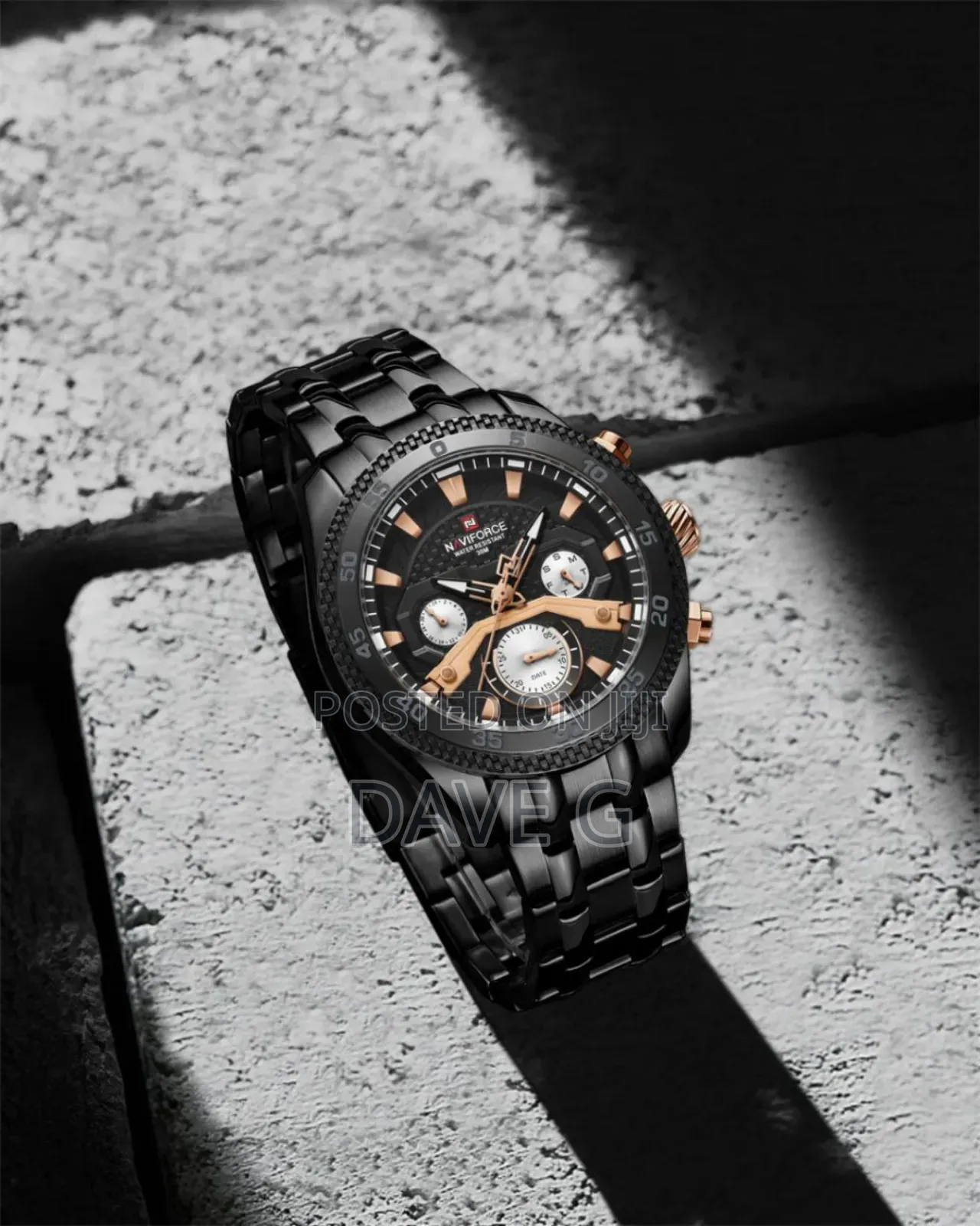 Naviforce Mens Watches Top Brand Luxury Mens Casual Sport Quartz Watch