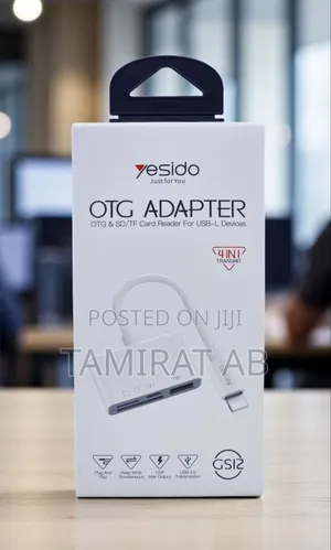 Yesido Gs12 Lighting Otg Interface Support Tf Sd Usb Fast Charging