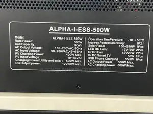 Photo - All-in-one Lithium-ion Battery Storage System