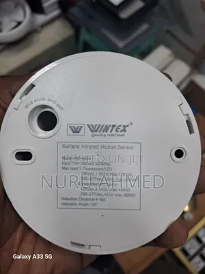 Motion Sensor or Sensor Switch