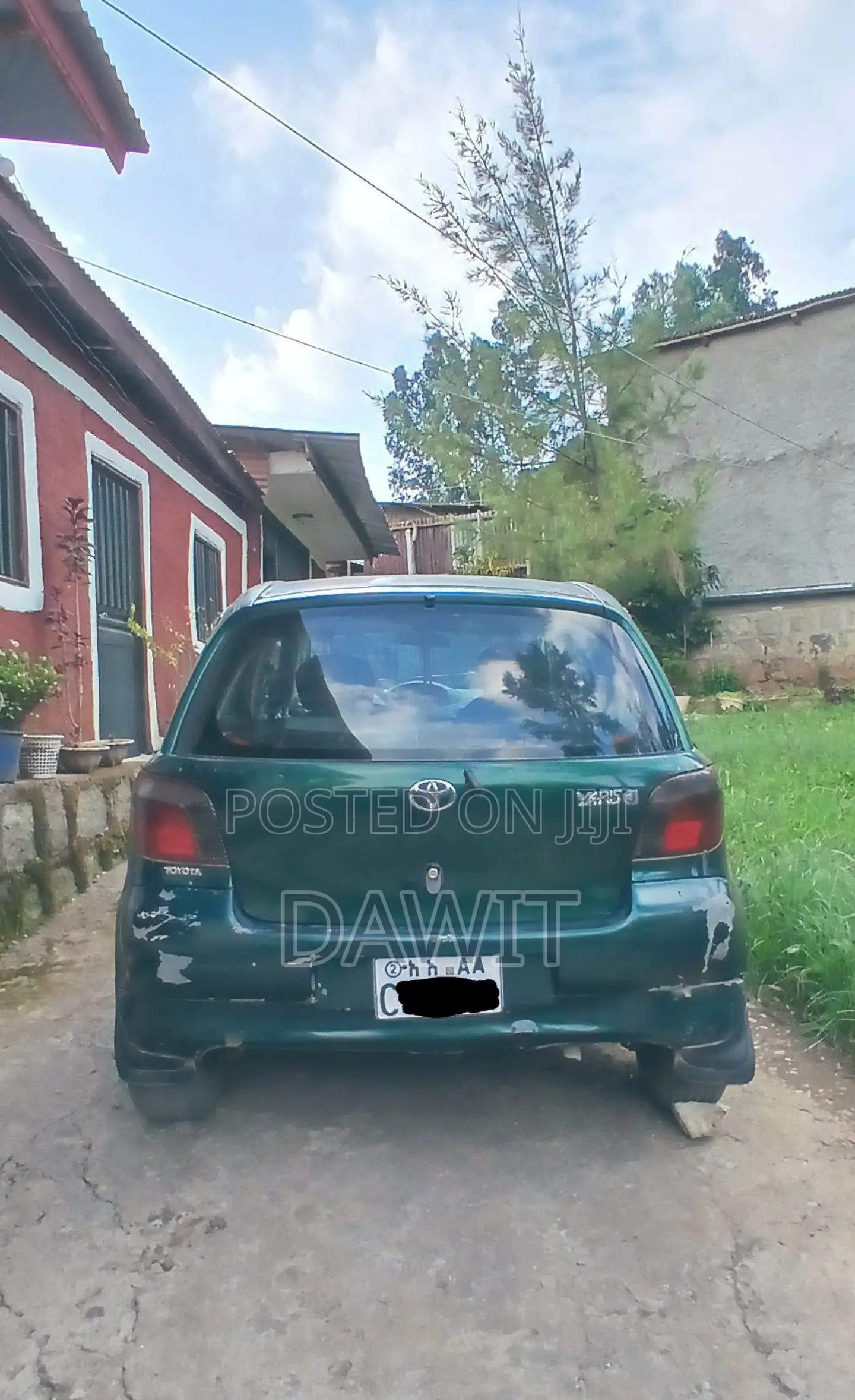 Toyota Yaris 1999 Green