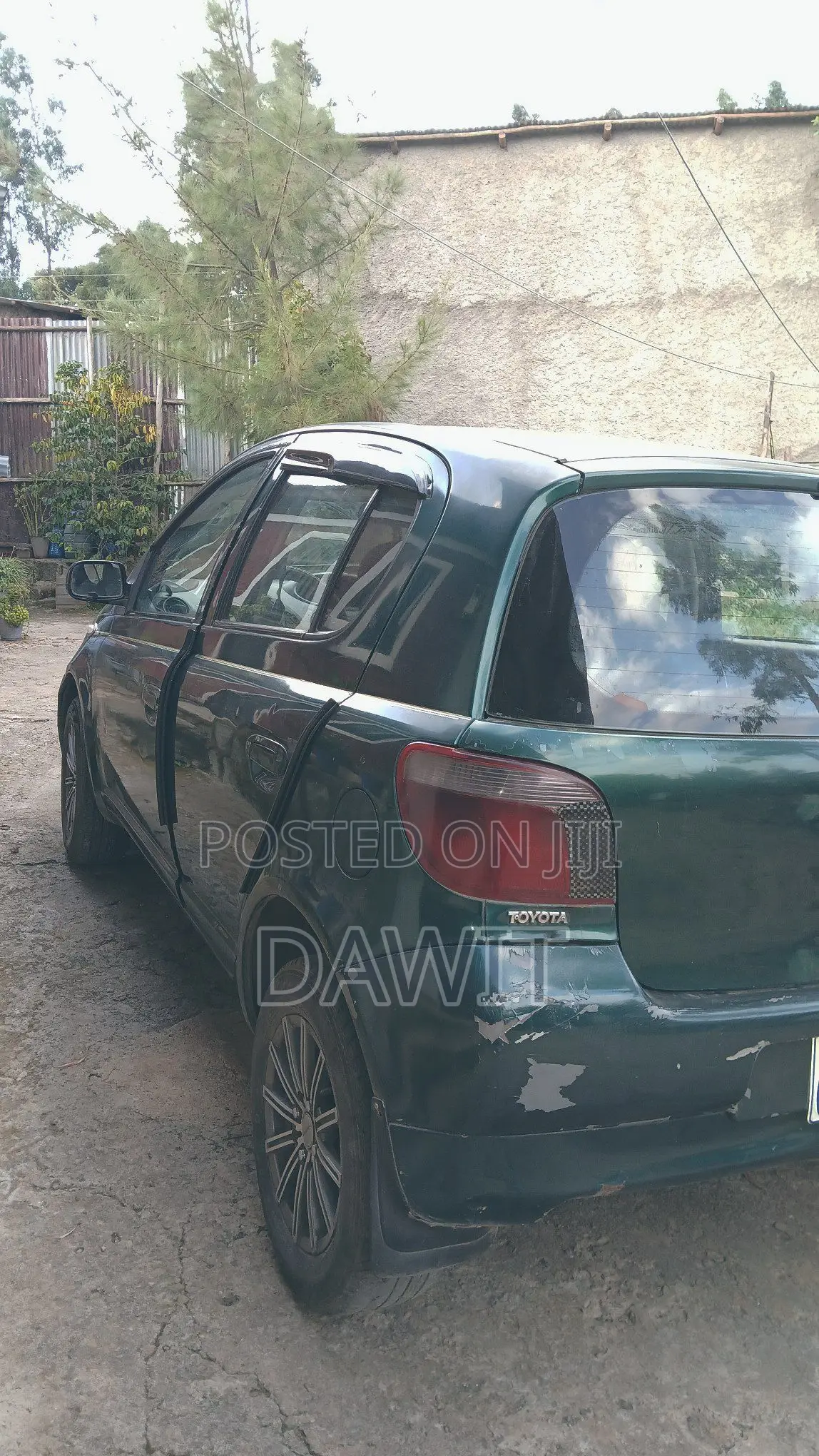 Toyota Yaris 1999 Green