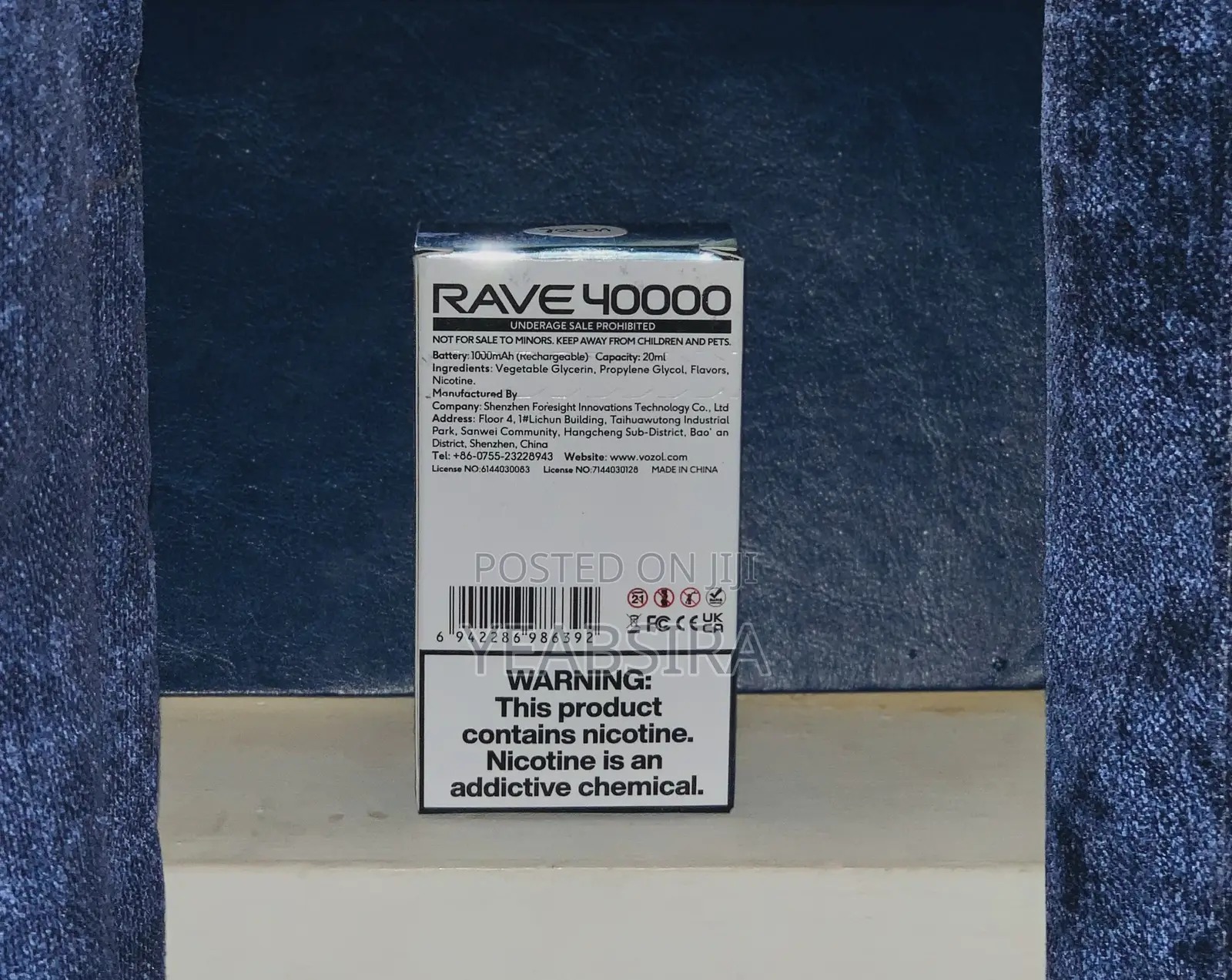 Blueberry Watermelon - Vozol Rave 5 %