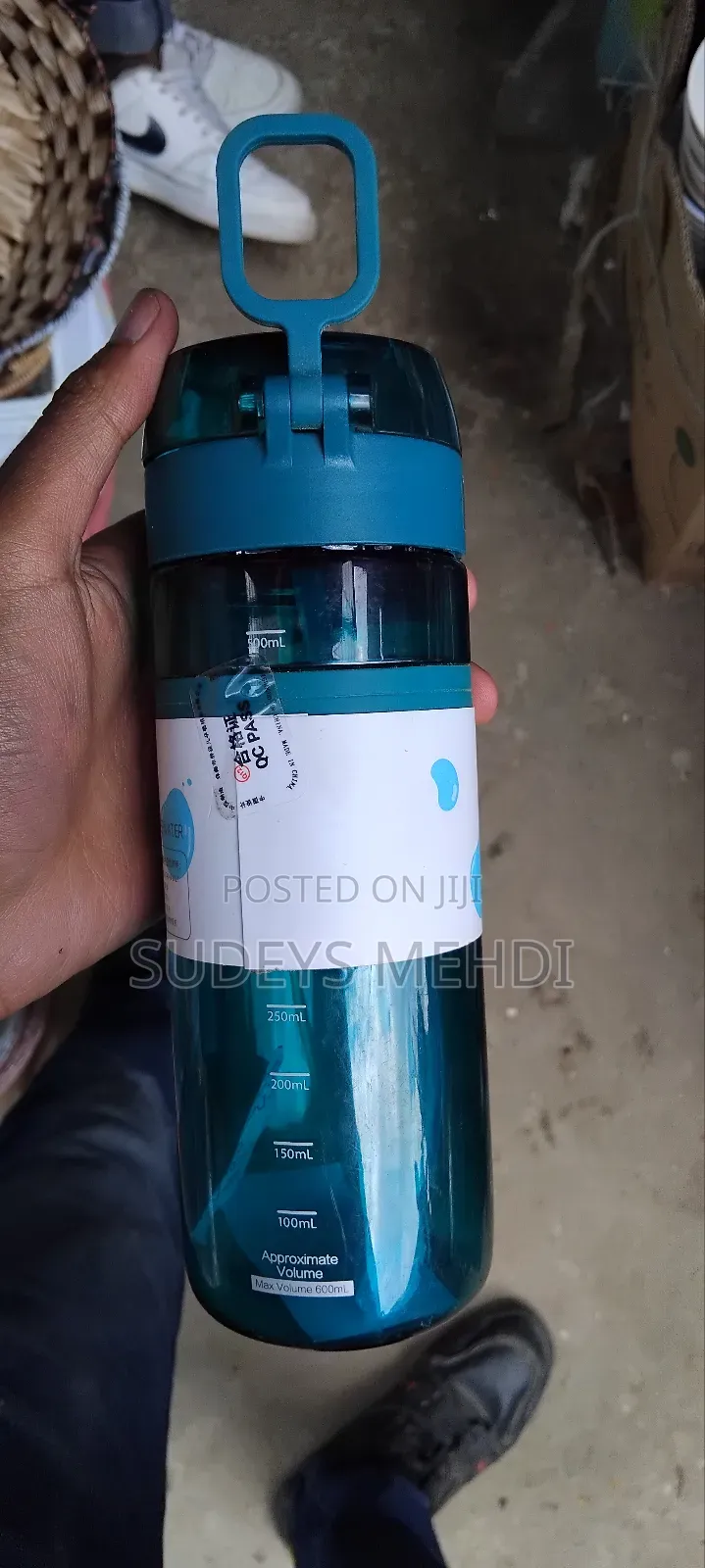 Yes-Water Bottle 600ml | ዘመናዊ የውሃ ቦትል – Stay Fresh, Stay Cool!