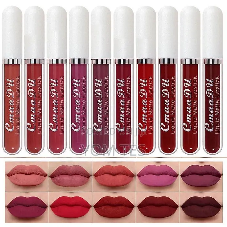 Trendy Cmaadu Lipstick Set 10pics