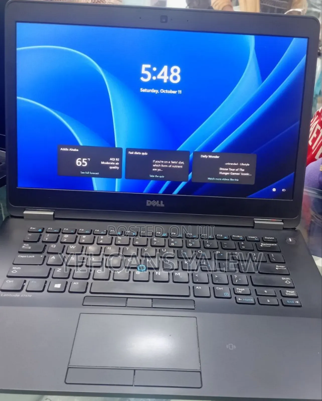 New Laptop Dell Latitude 14 E7470 8GB Intel Core I7 SSD 256GB